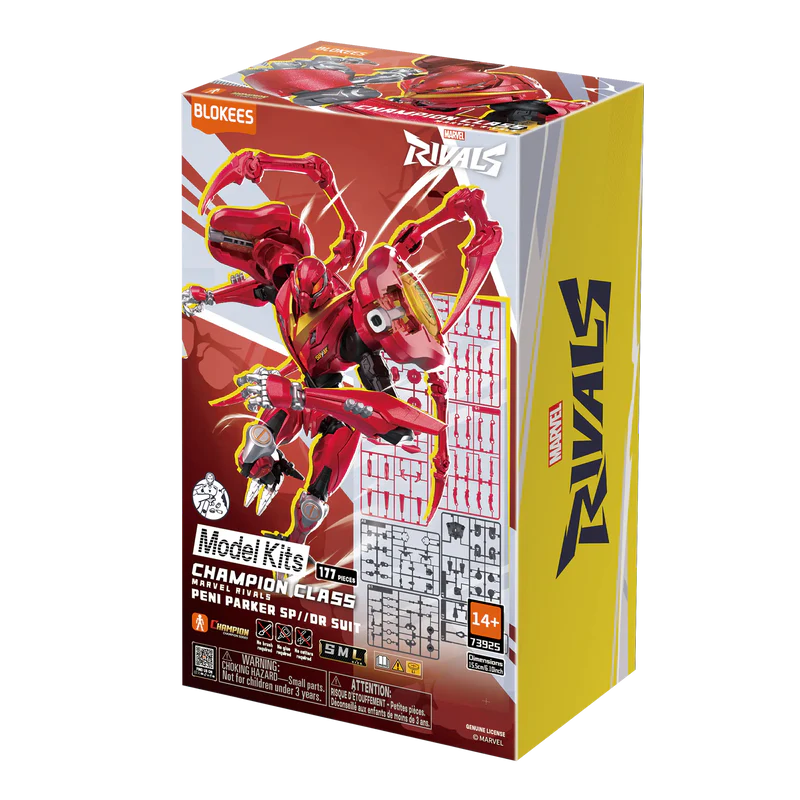 Unboxing the Blokees Marvel Rivals Champion Class Series Blokees