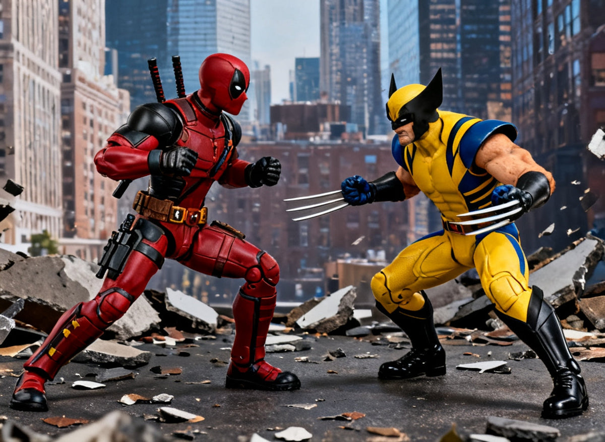 Wolverine vs. Deadpool: Who Would Really Win? Blokees