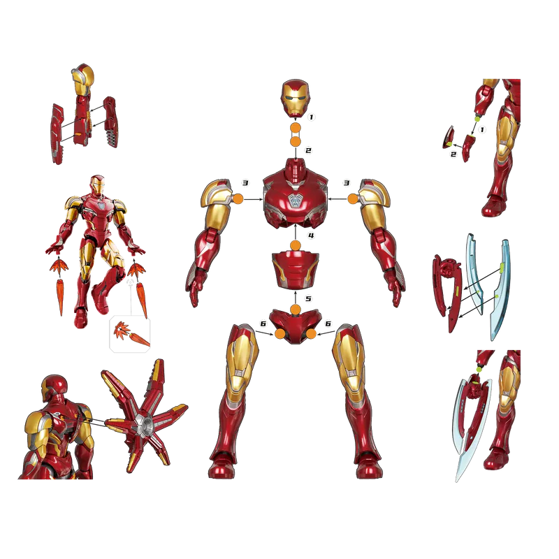 Iron Man MK85: The Best Armor Details? Blokees