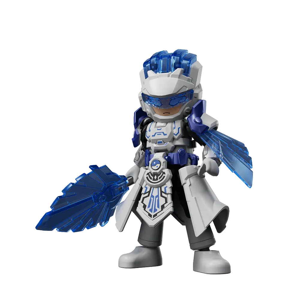 Herospire Warrior Version 07 - Wisdom And Brave Blokees