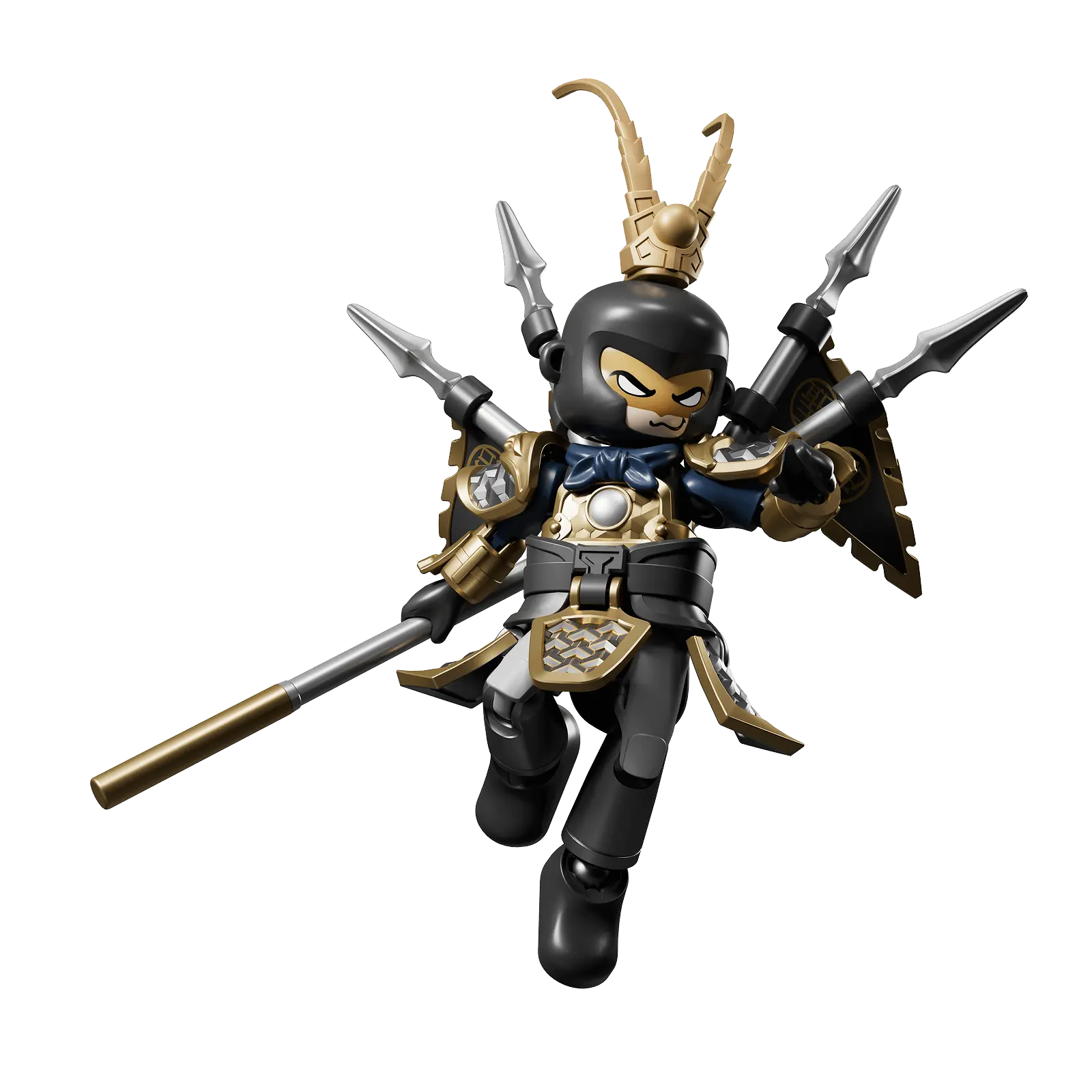 Herospire Warrior Version 06 - The Great Sage's Duel Blokees