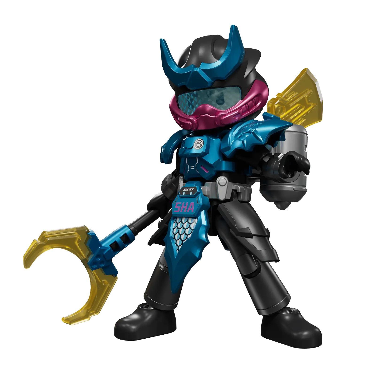 Herospire Warrior Version 06 - The Great Sage's Duel Blokees