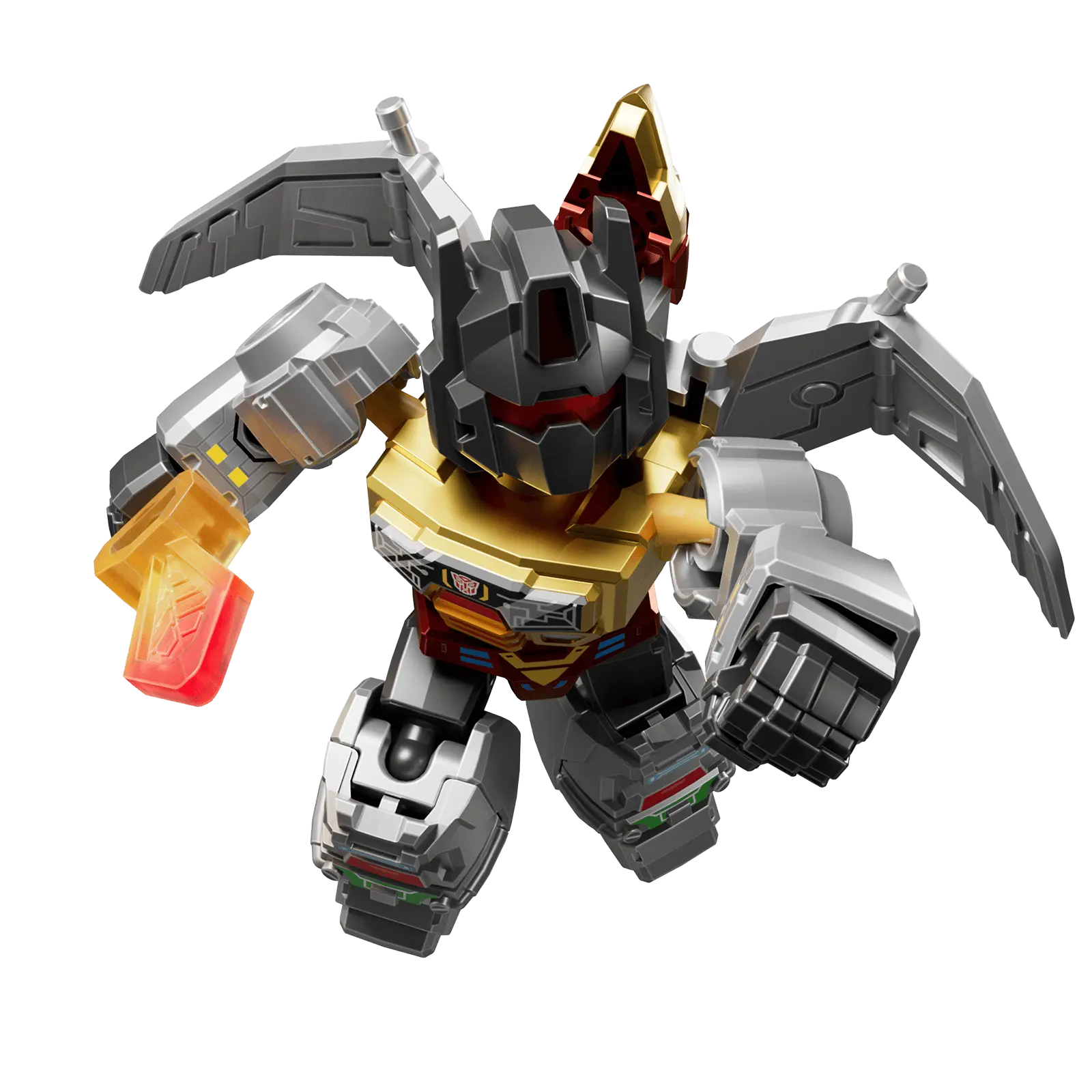 Blokees Figures | Transformers Defender Version 03 Heavy Metal War - Blokees