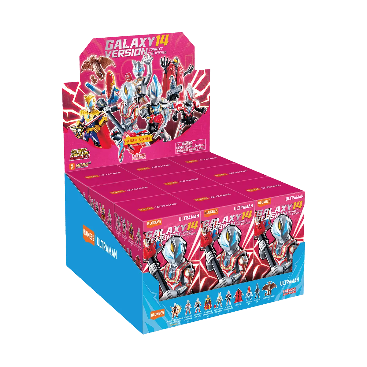 Blokees Ultraman Galaxy Version 14 - Connect The Wishes Blokees