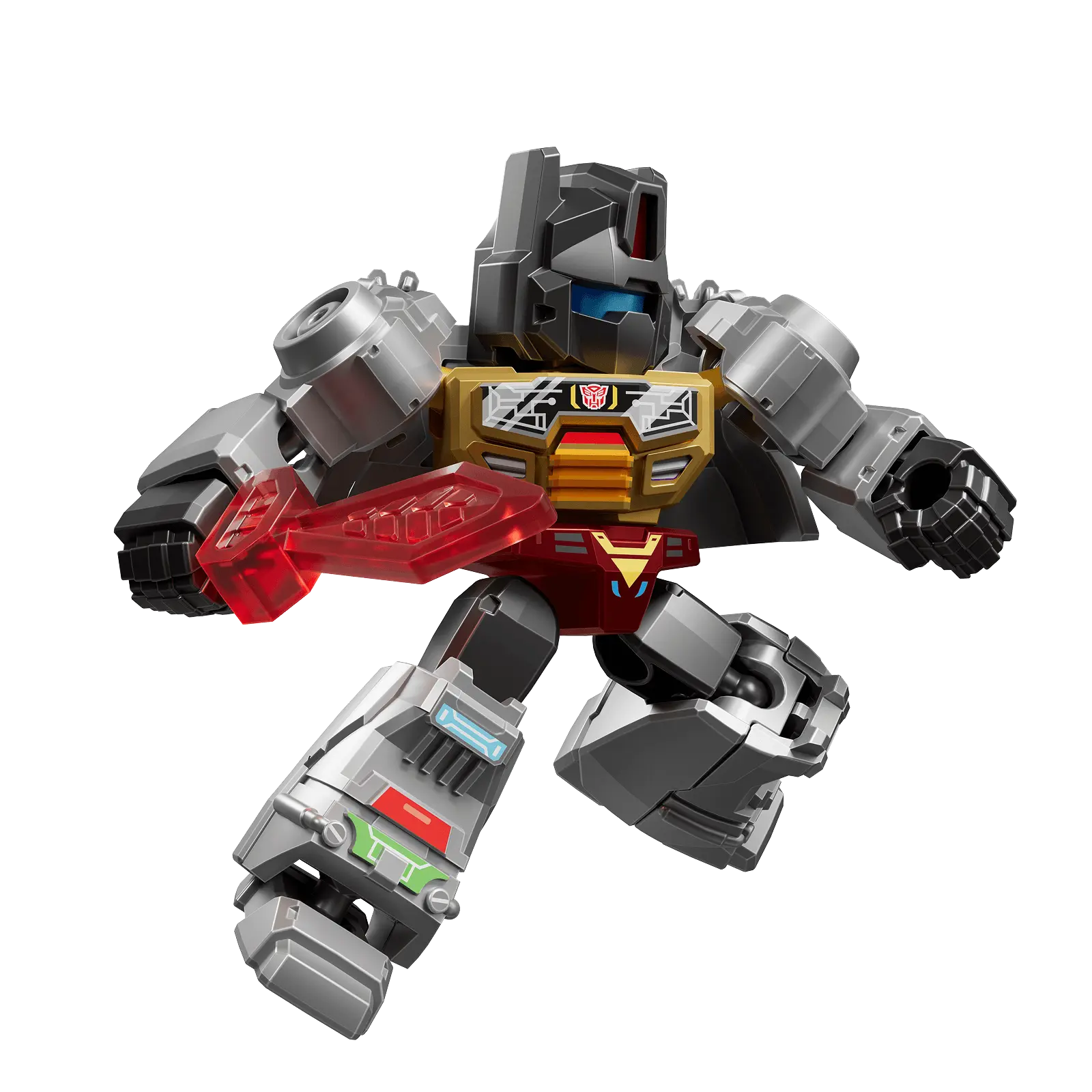 Blokees Figures | Transformers Defender Version 03 Heavy Metal War Blokees