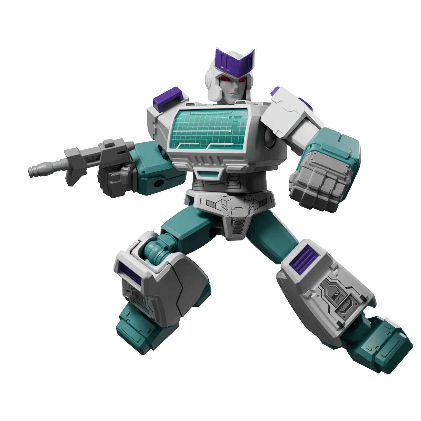 Blokees Transformers Galaxy Version 06 Parallel Universe – SG Ratchet action figure, premium collectible toy for Transformers fans and figure collectors.