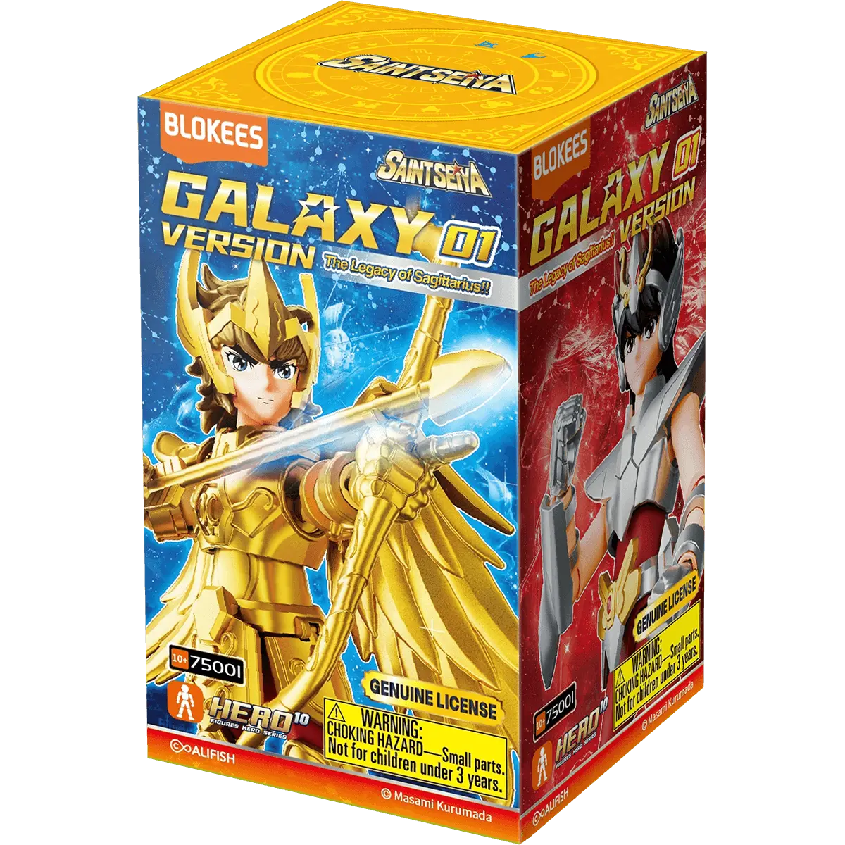Saint Seiya Galaxy Version 01 The Legacy of Sagittarius!! Blokees