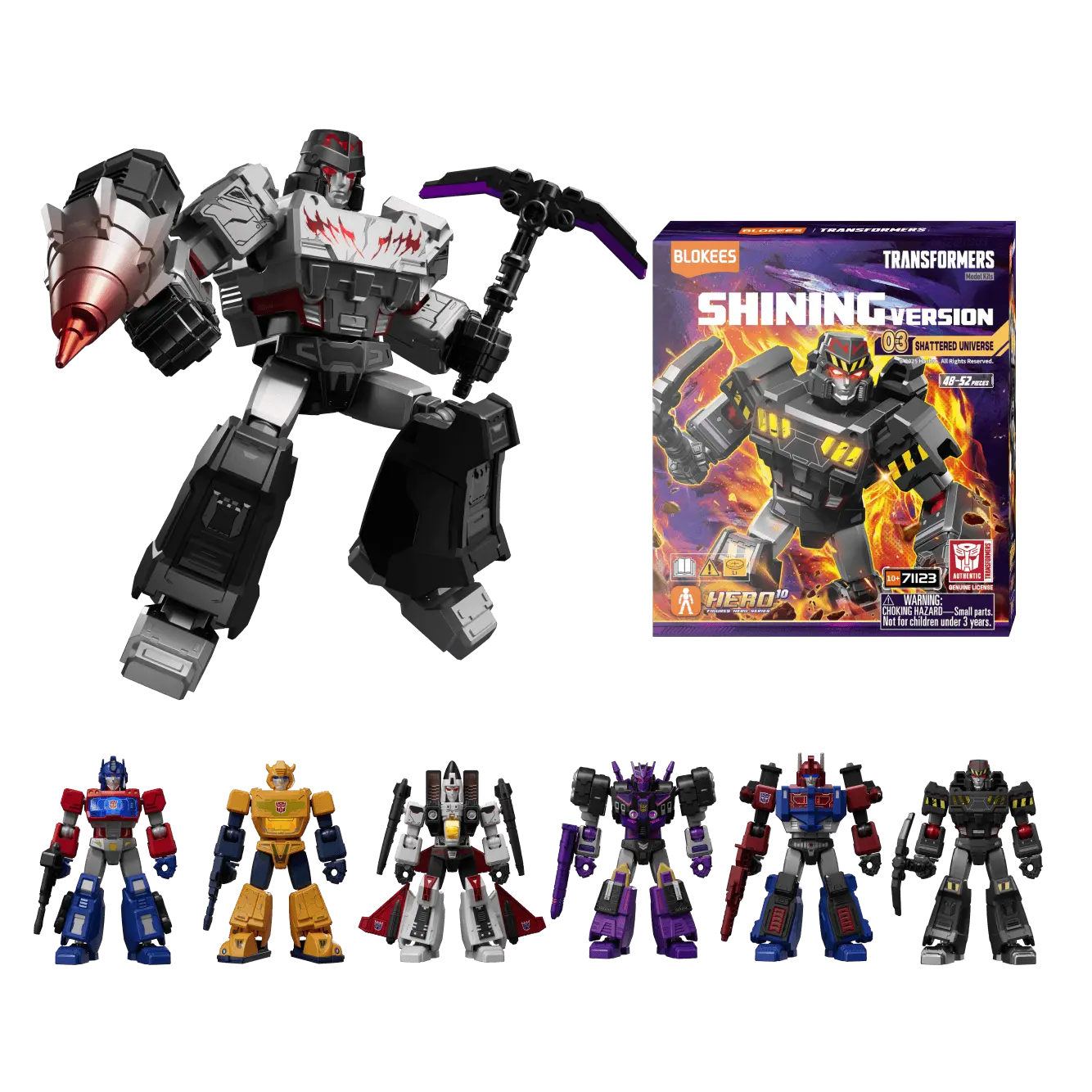 Blokees Figures Transformers Shining Version 03 Shattered Universe Blokees