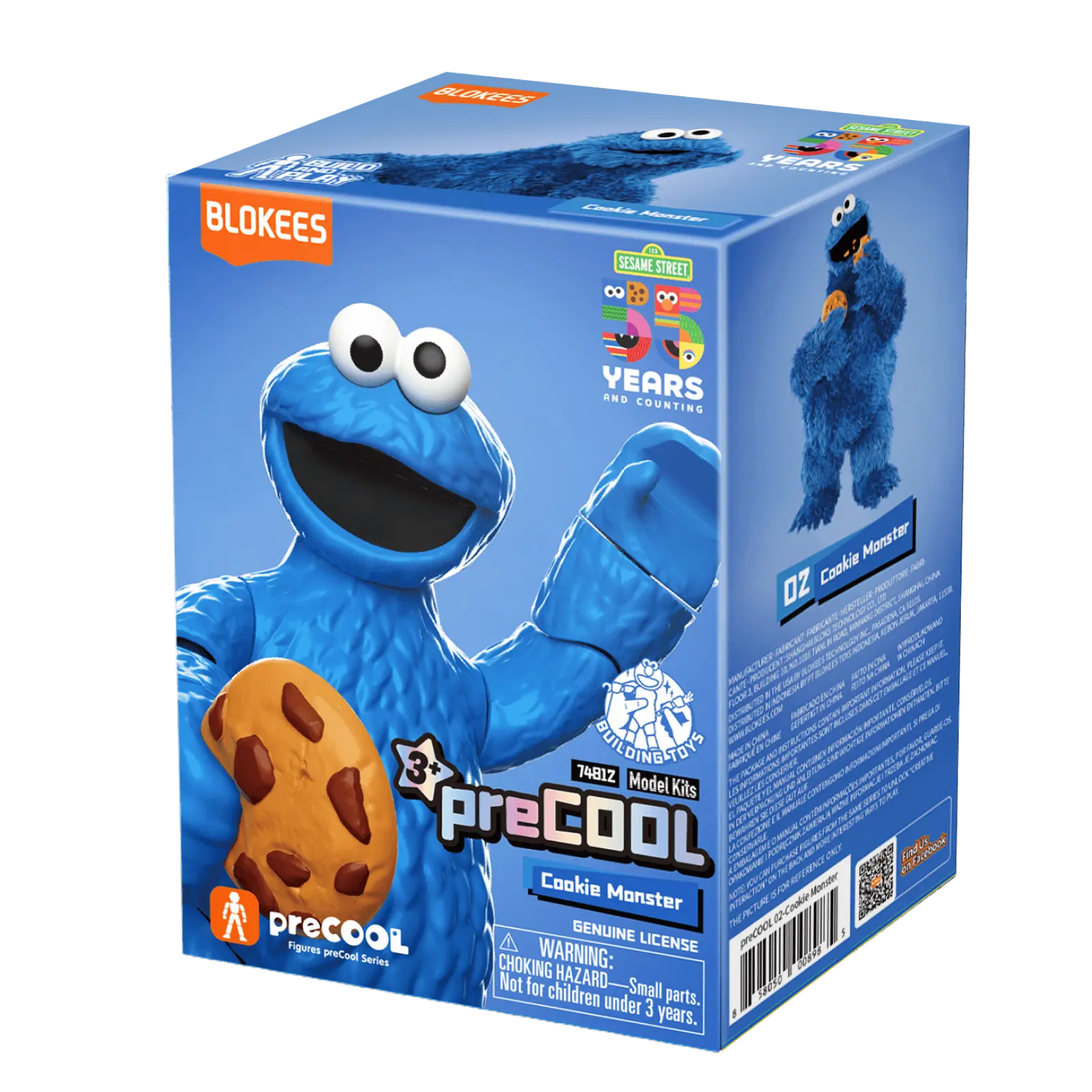 Blokees Figures Sesame Street preCOOL Series 01 Blokees