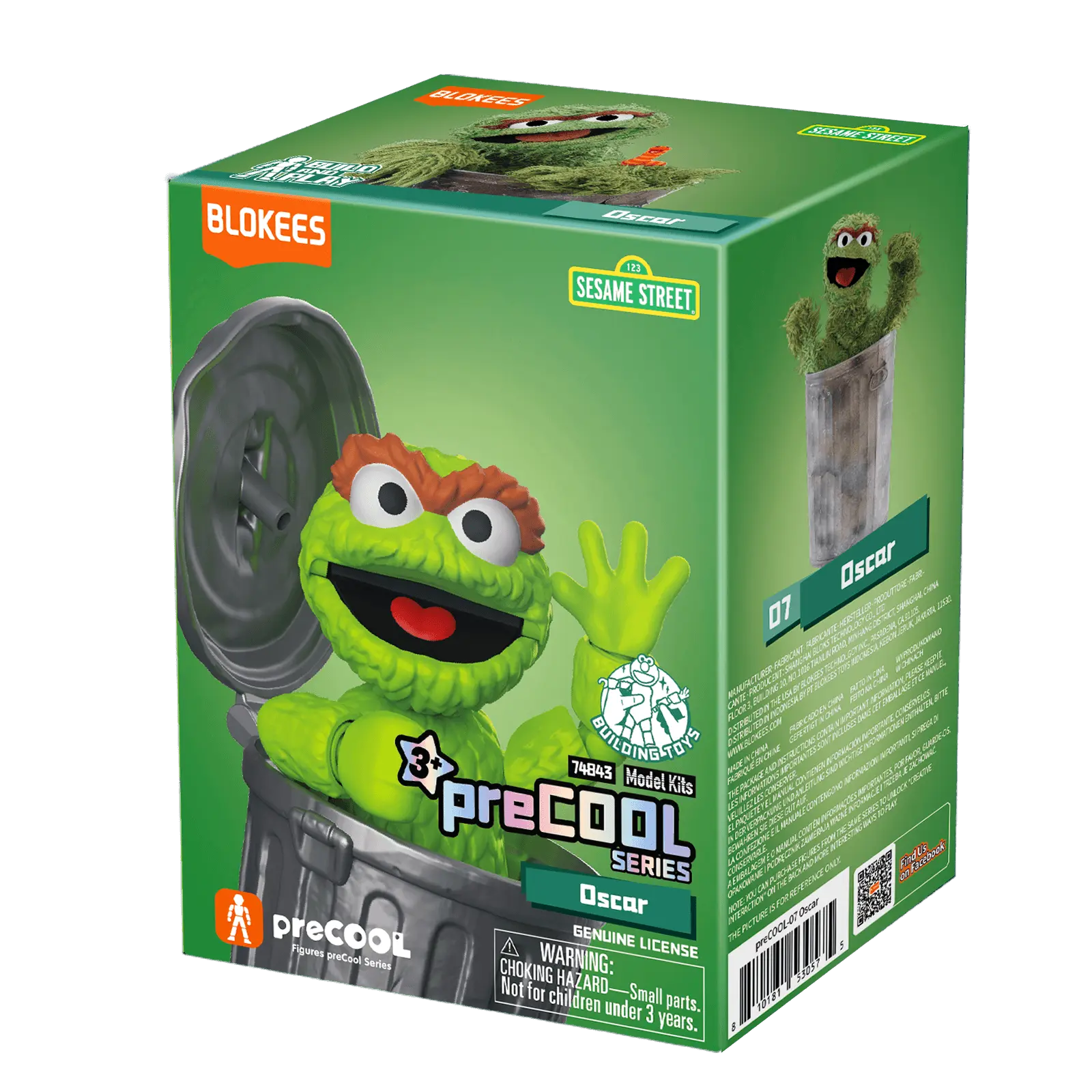 Blokees Figures Sesame Street preCOOL Series 02 Blokees