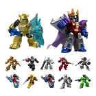 Figuras de Blokees | Transformers Defender Versión 02: El Derrocamiento
