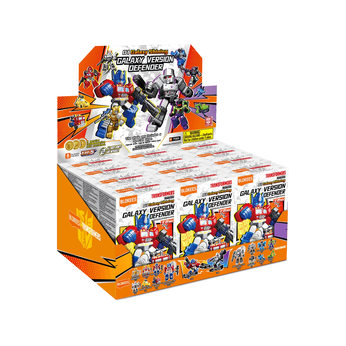 Blokees Transformers Defender Version 01 – mini metal warriors with hidden surprises