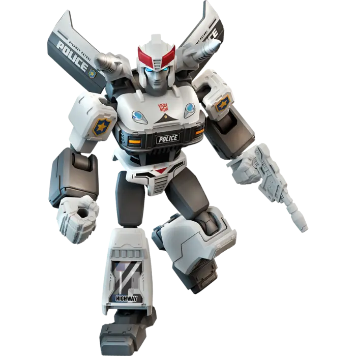 Transformers Prowl collectible by Blokees - iconic police car-inspired design