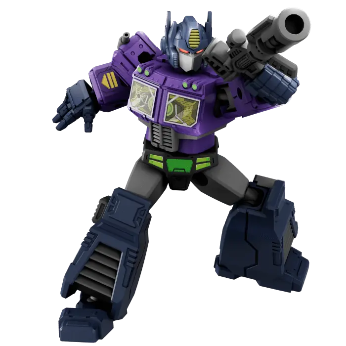 Optimus Prime figure from Transformers Galaxy Version 02, detailed and ready for assembly.
