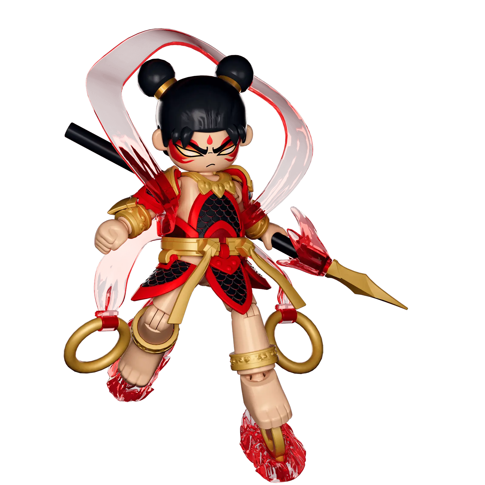 Herospire Armor Version NeZha Mythical Aspect 08 Blokees
