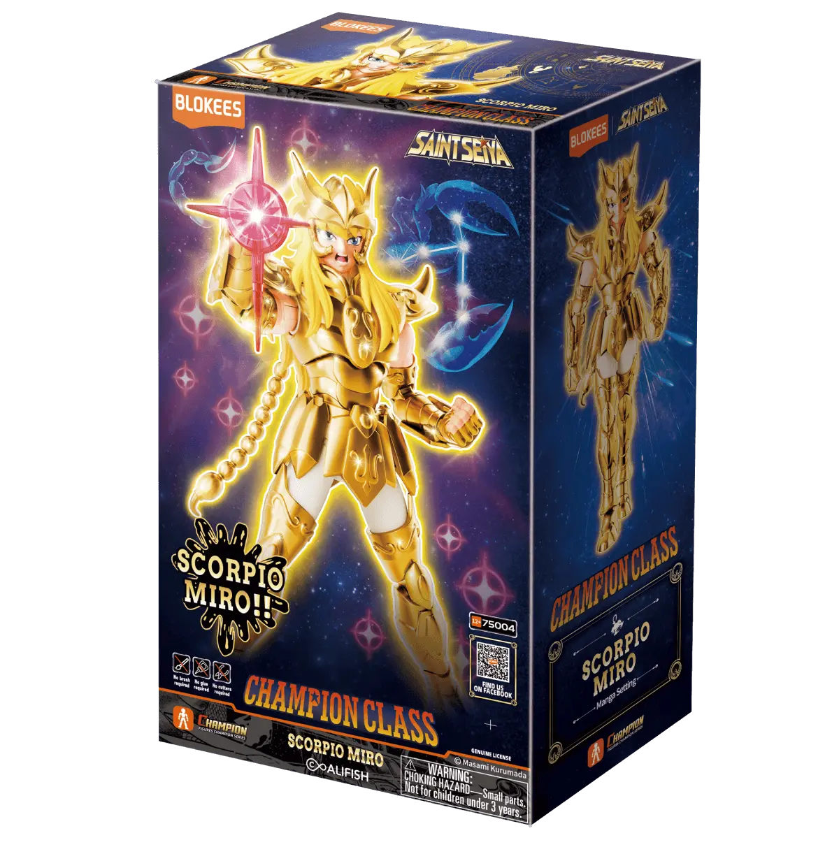 Saint Seiya Champion Class Scorpio Miro 03 | Blokees Blokees