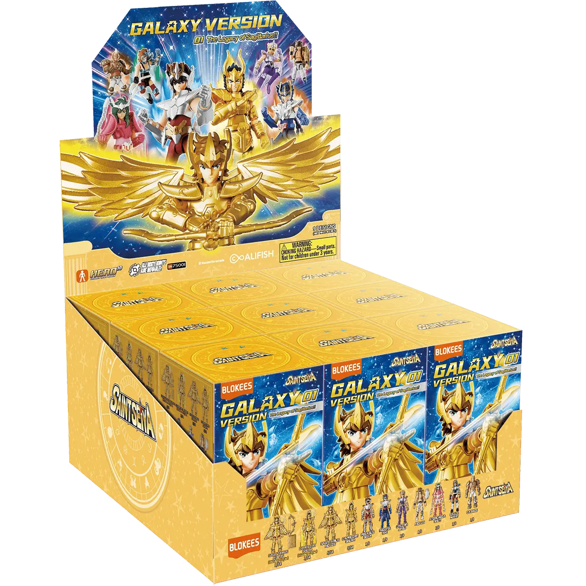 Saint Seiya Galaxy Version 01 The Legacy of Sagittarius!! Blokees