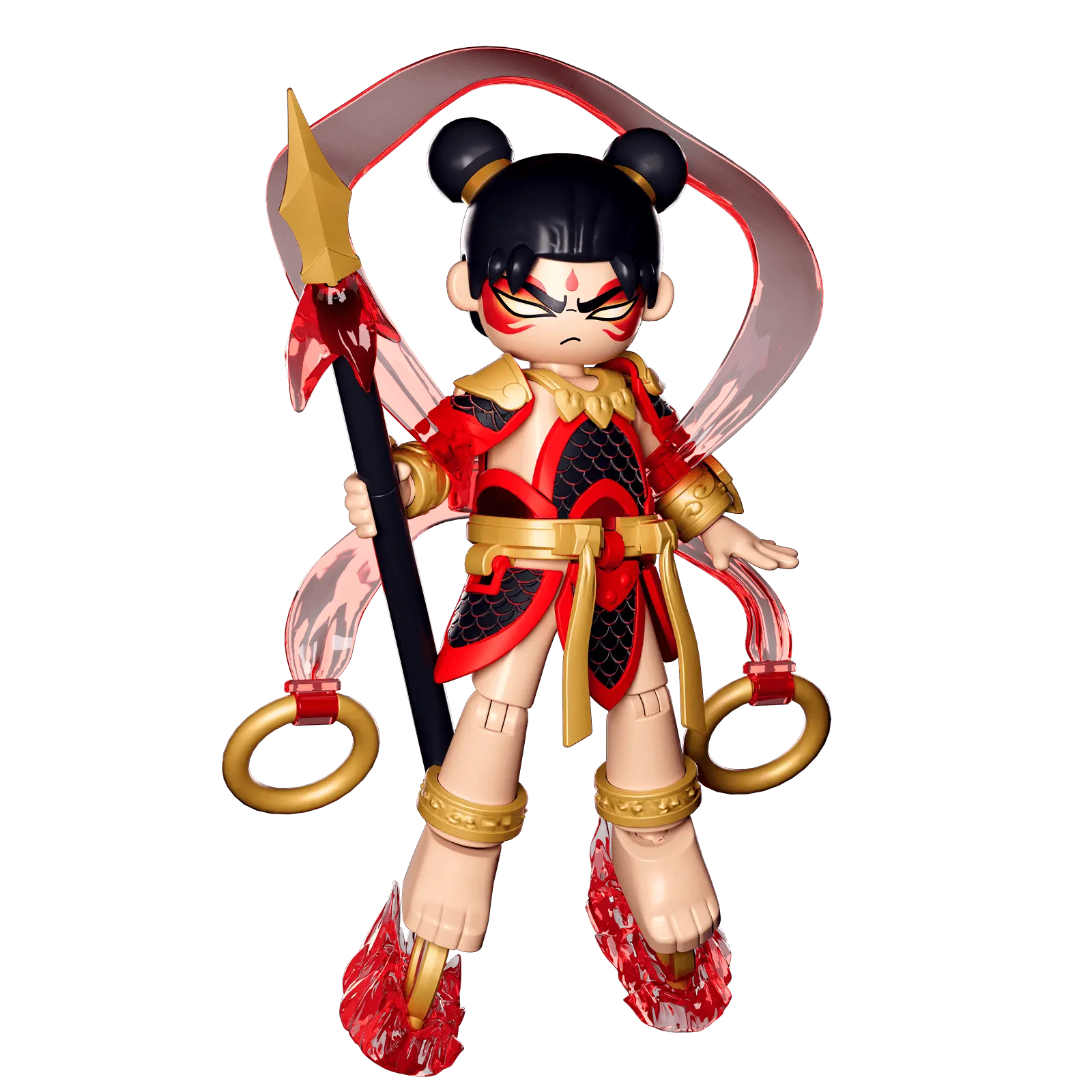 Herospire Armor Version NeZha Mythical Aspect 08 Blokees