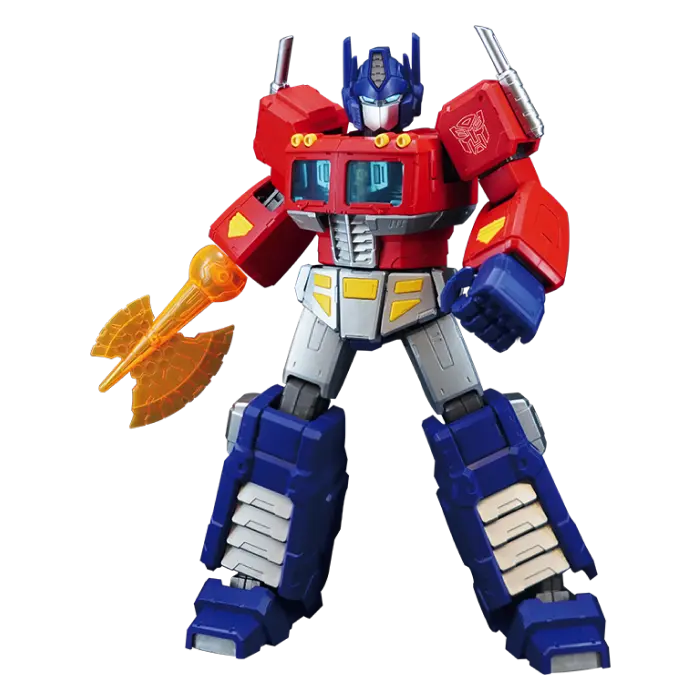 Blokees Transformers Toys Optimus Prime, 18cm Transformers G1 Optimus Prime with Upgraded Weaponry, Highly Articulated Collectible Transformers Action Figure for Ages 14 and Up, No Converting.