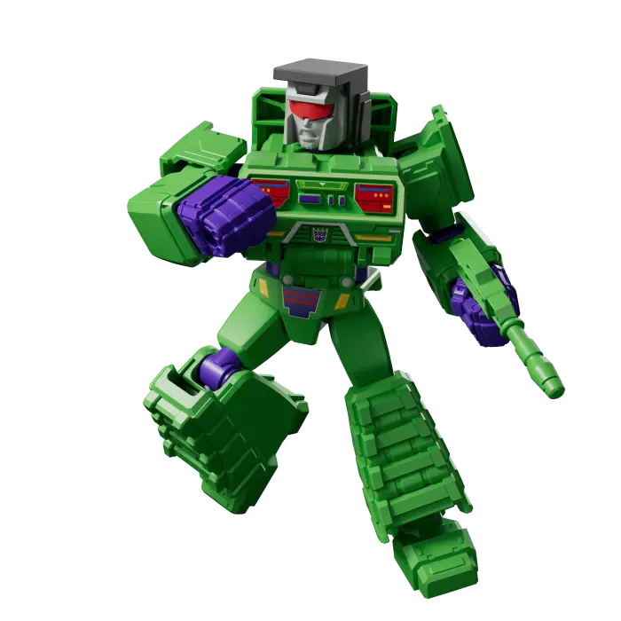 Bonecrusher figure showcasing fierce design and intricate details for collectors.