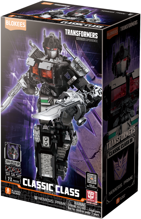 Enter the characters, Make robot toy - Nemesis Prime is a mindless drone created by other MECH members