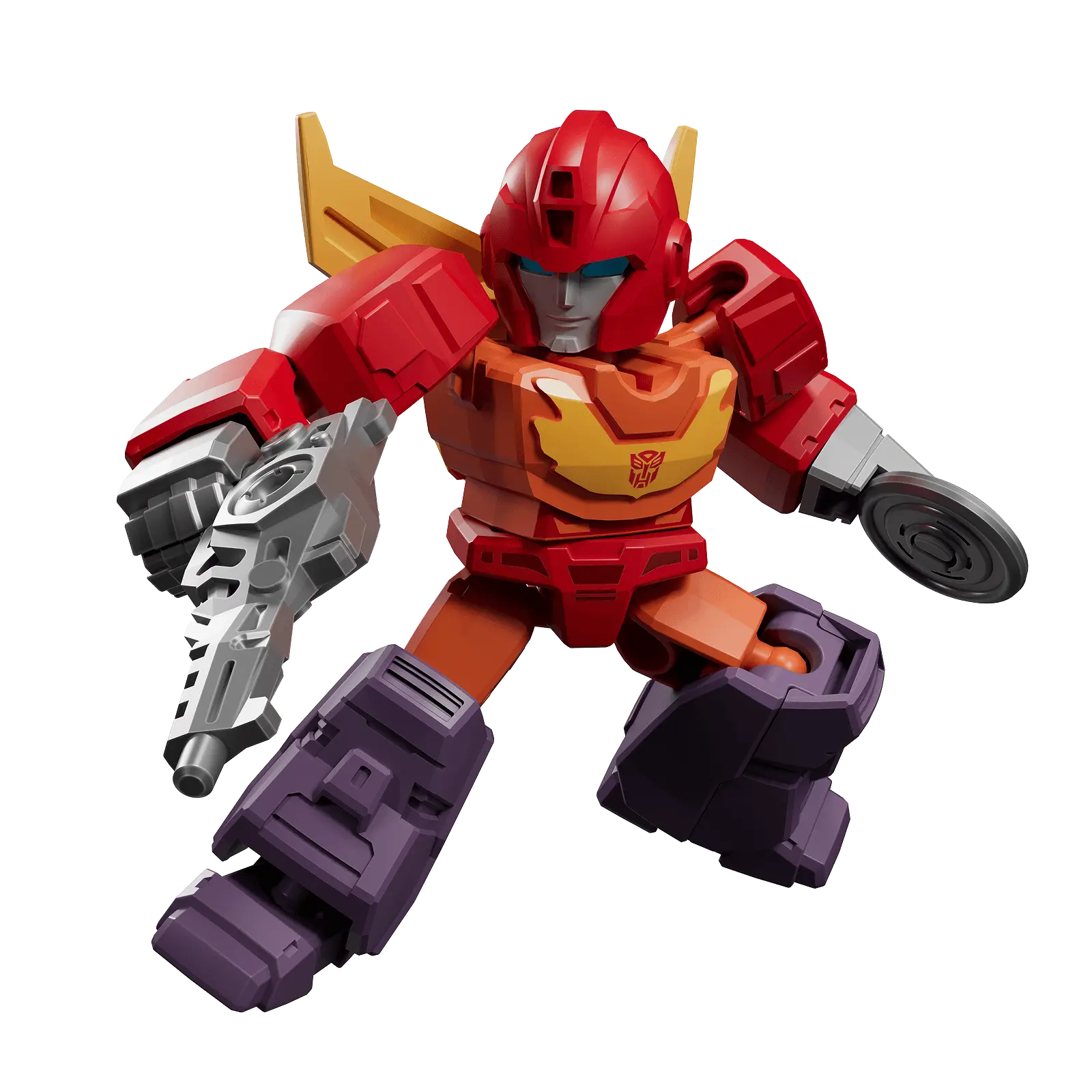 Blokees Figures | Transformers Defender Version 03 Heavy Metal War Blokees