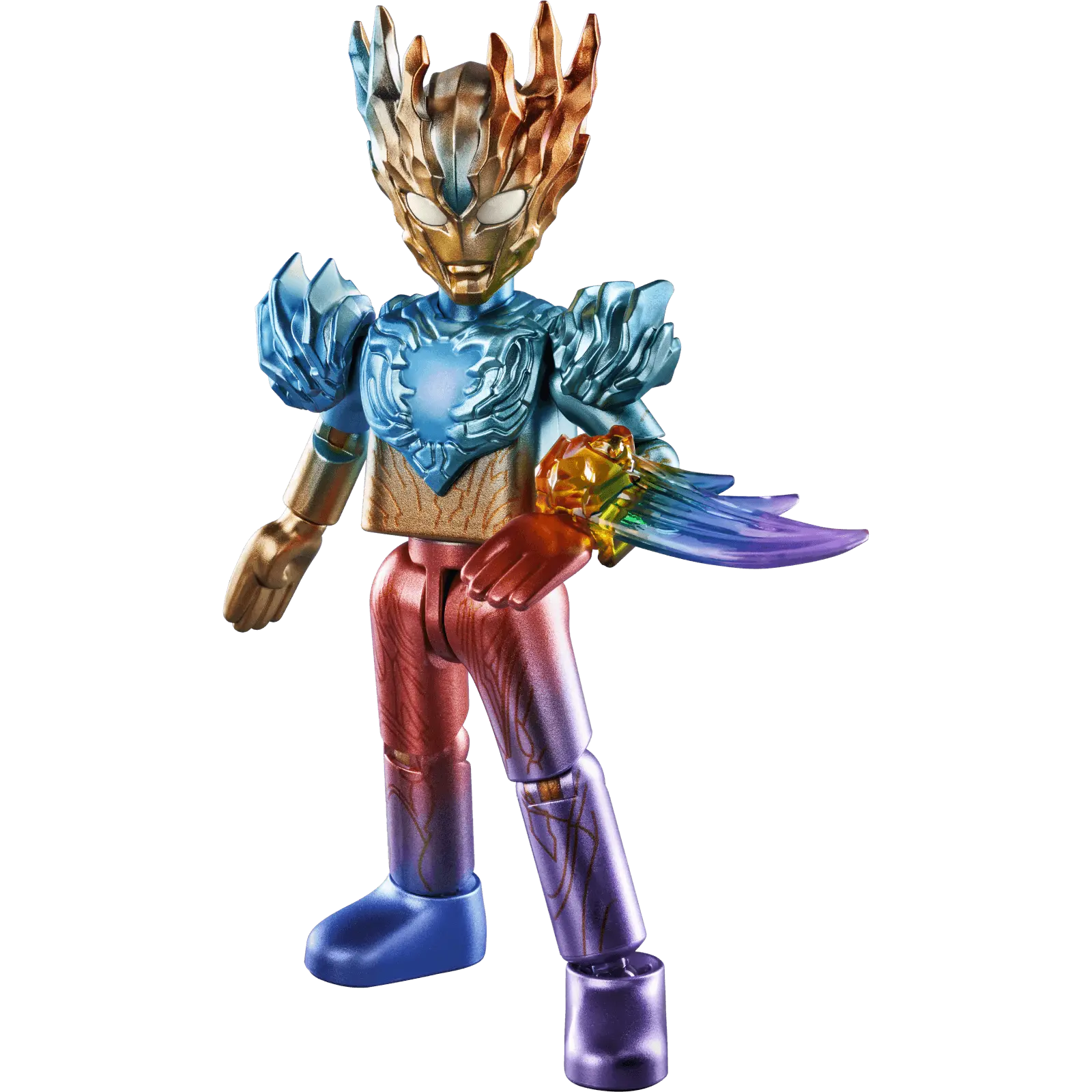 Blokees Figures Ultraman Galaxy Version 06 Unparalleled Miracle Blokees