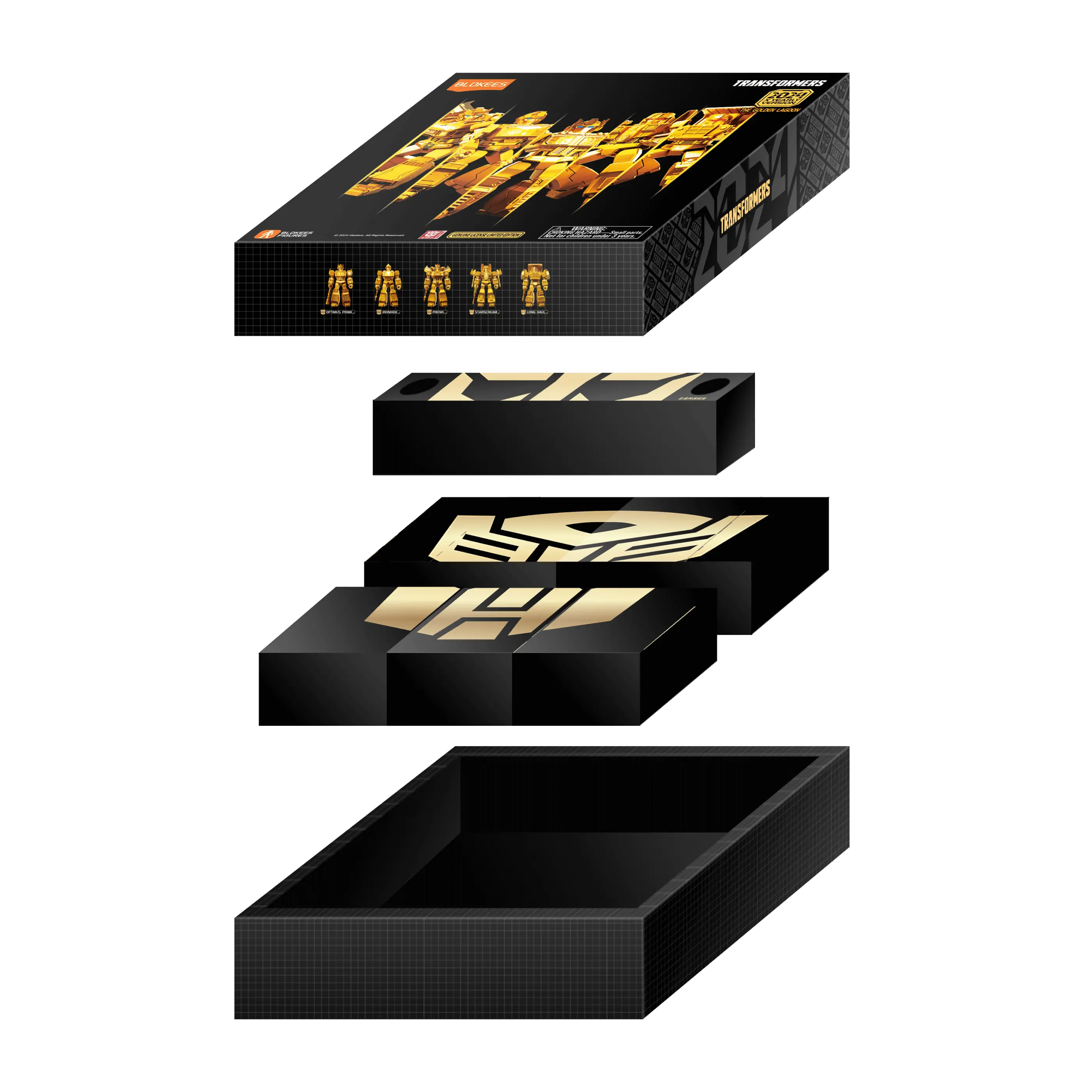 Blokees Figures | Transformers X Yearly Version | The Golden Lagoon Blokees