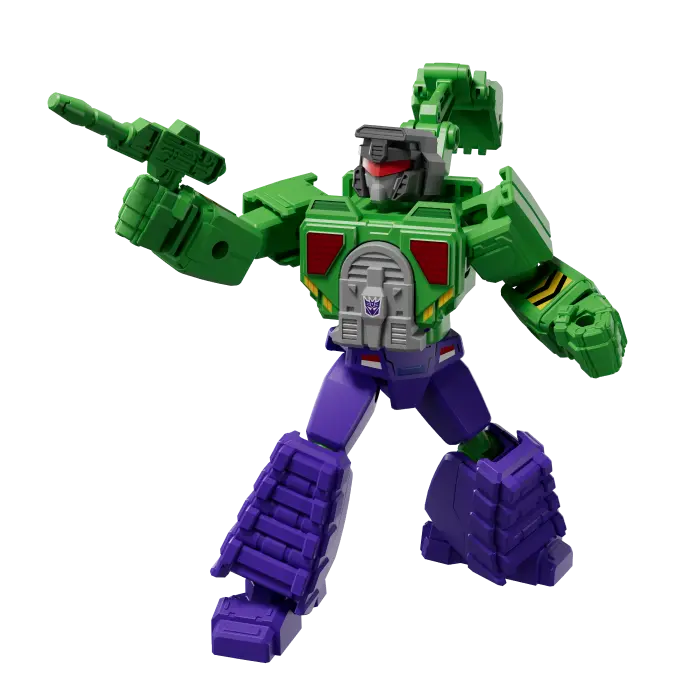 Scavenger figure designed for imaginative play and detailed assembly experience.