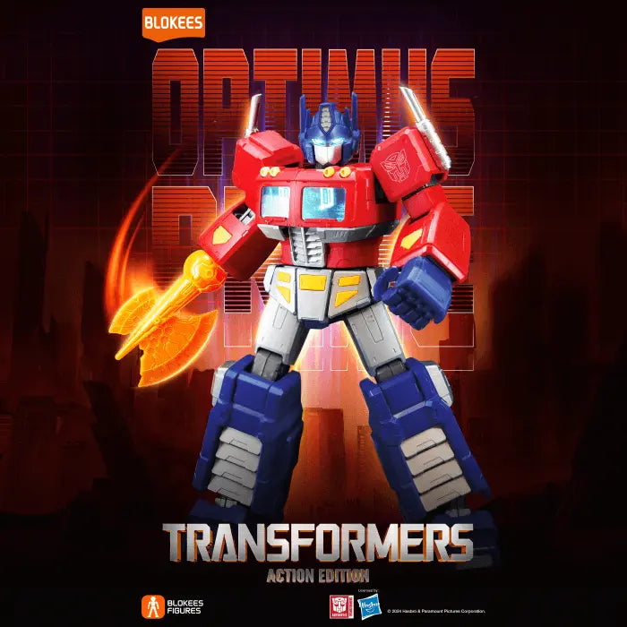 Blokees Figures | Transformers Action Edition - G1 Optimus Prime Blokees