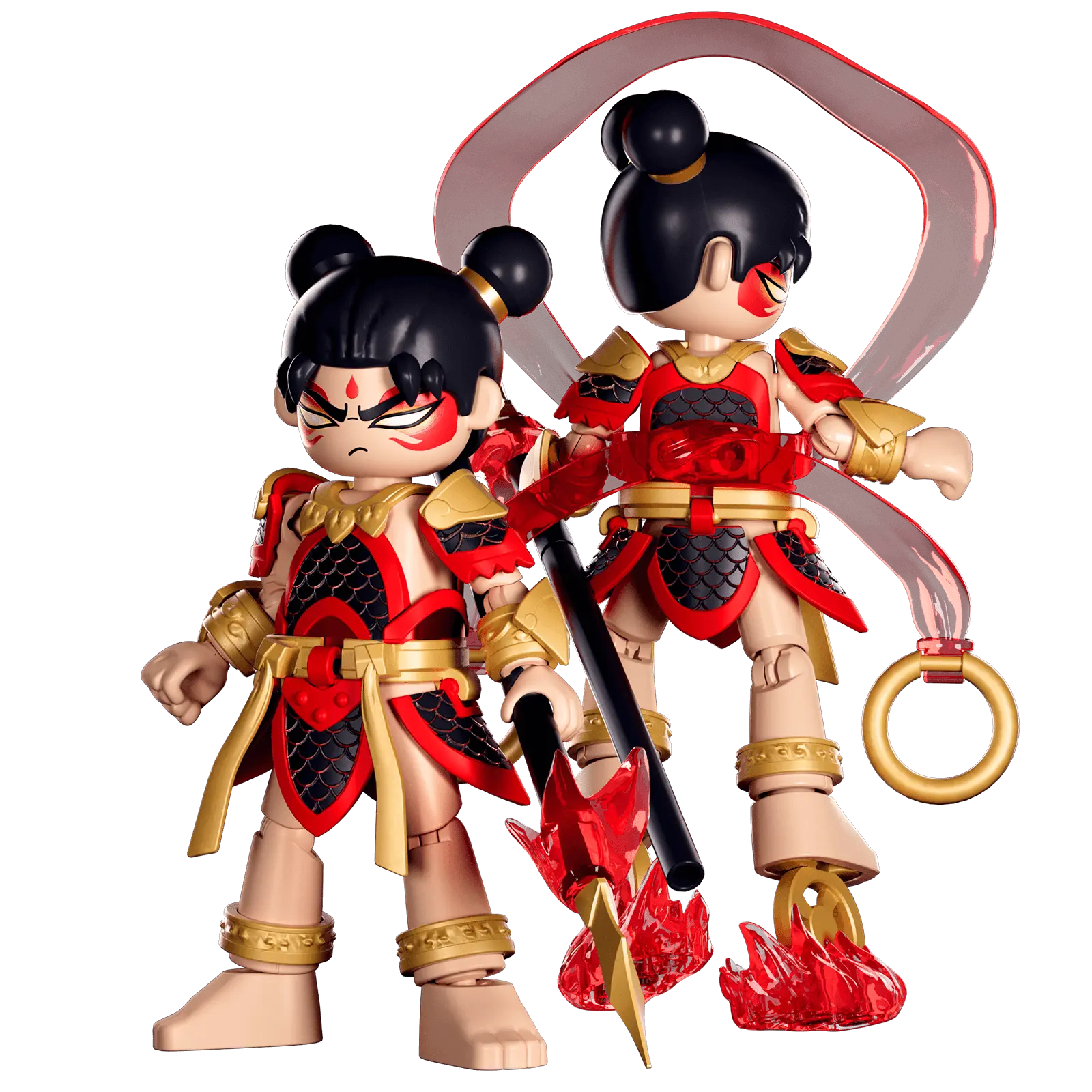 Herospire Armor Version NeZha Mythical Aspect 08 Blokees