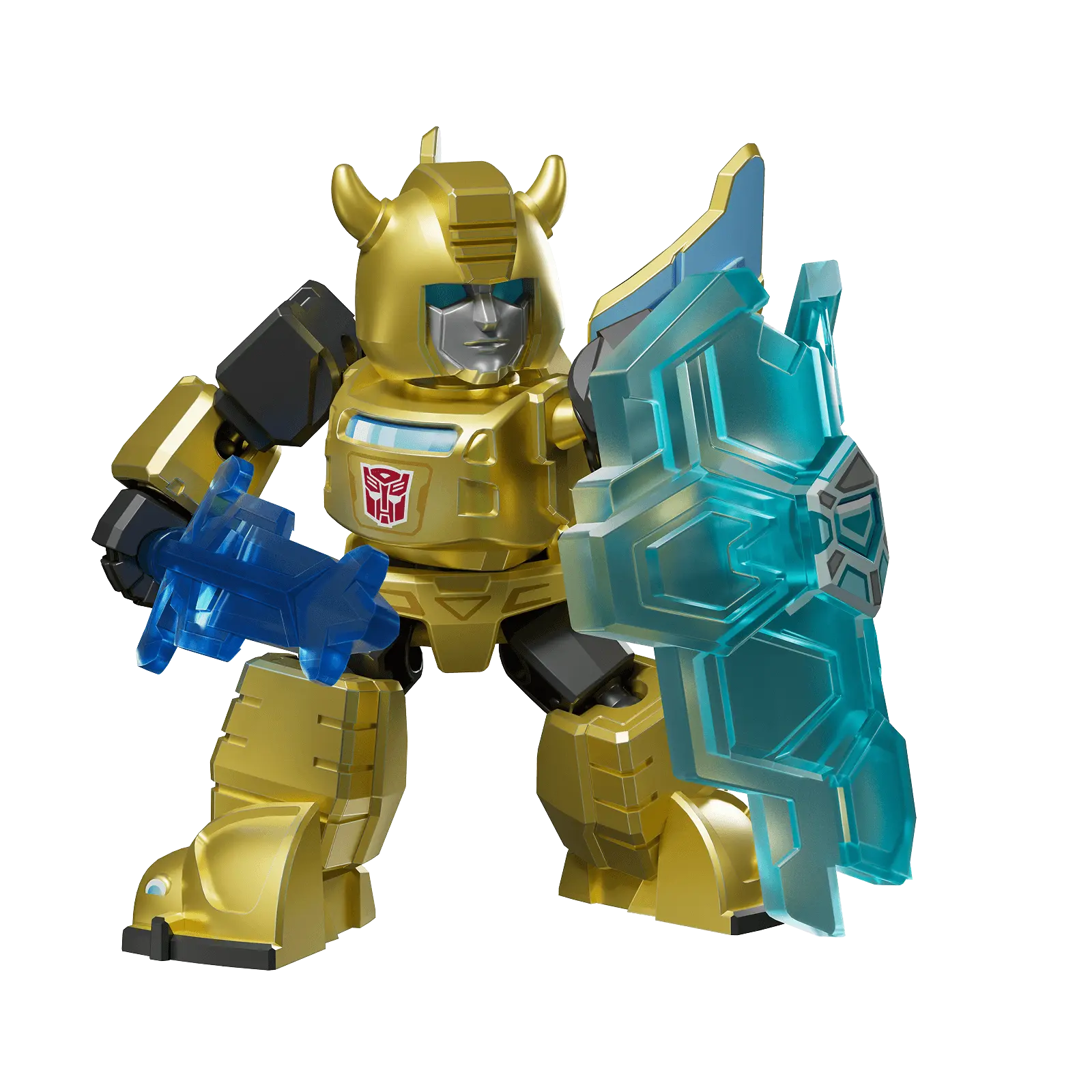 Blokees Figures | Transformers Defender Version 02 The Overthrow Blokees