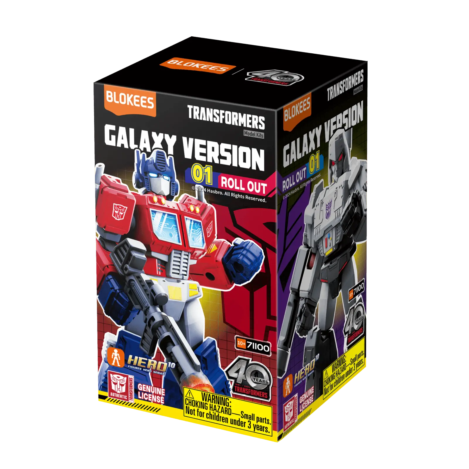 Blokees Figures Transformers Galaxy Version 01 Roll Out Blokees