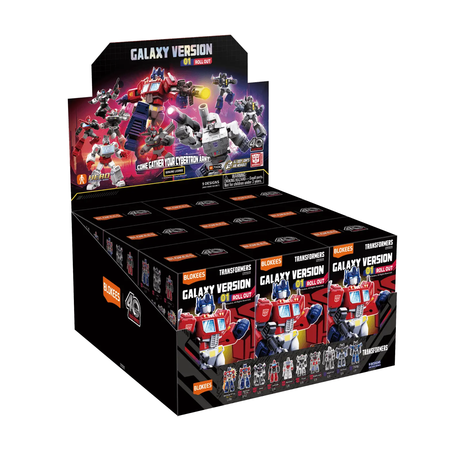 Blokees Figures Transformers Galaxy Version 01 Roll Out Blokees