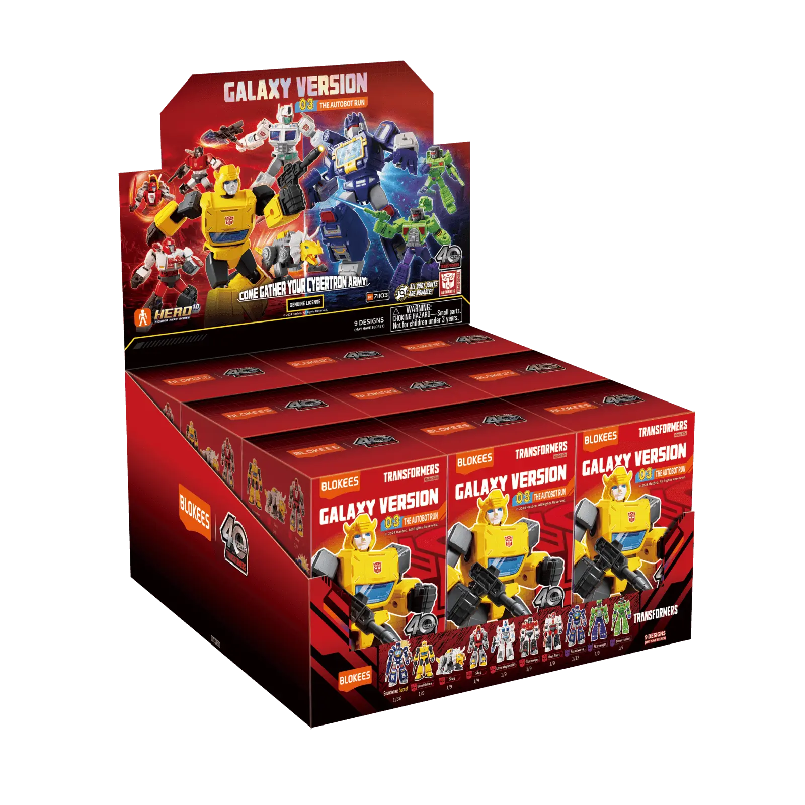 Blokees Figures Transformers Galaxy Version 03 The Autobot Run Blokees