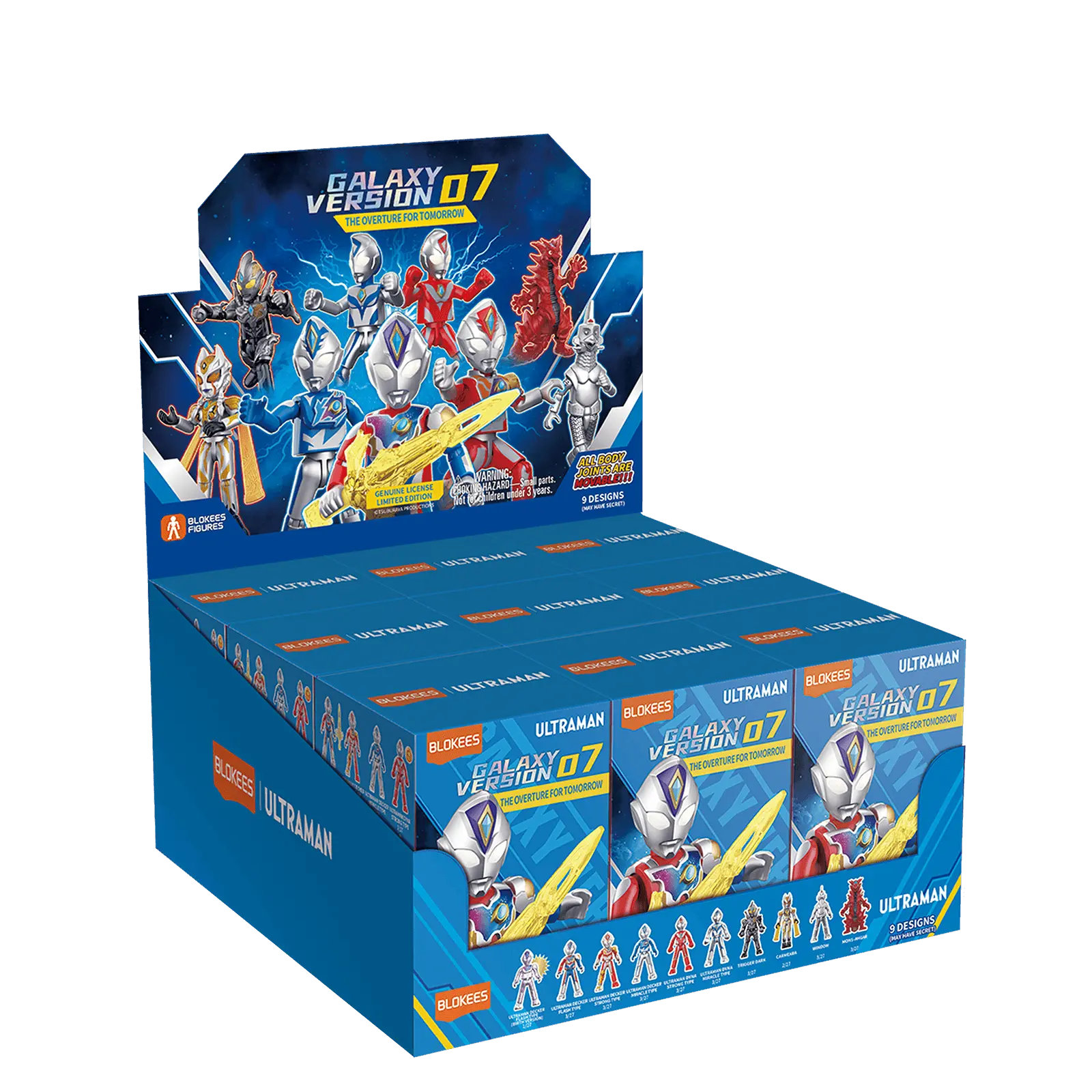 Blokees Ultraman Galaxy Version 07: The Overture For Tomorrow Blokees