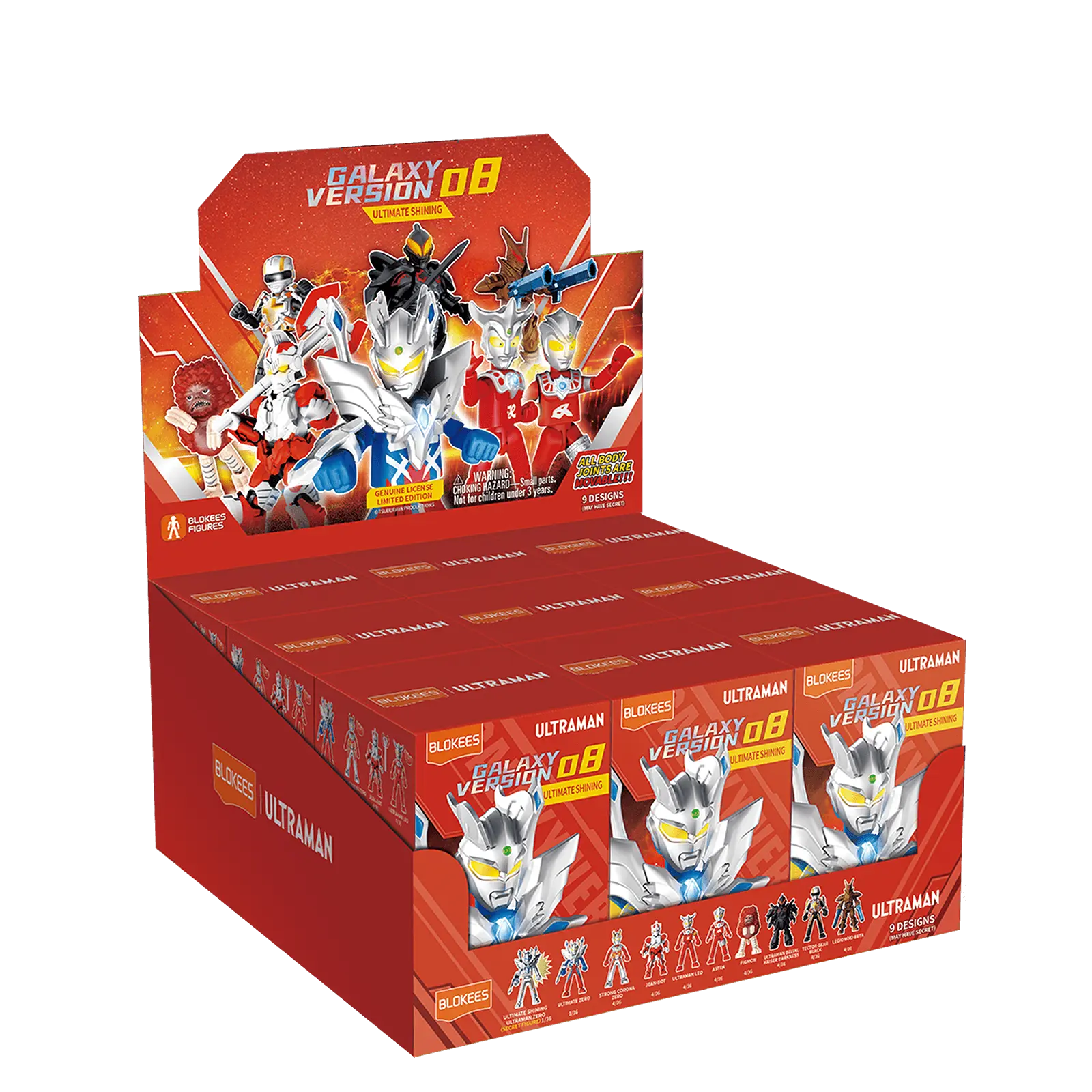 Blokees Ultraman Galaxy Version 08 Ultimate Shining Blokees