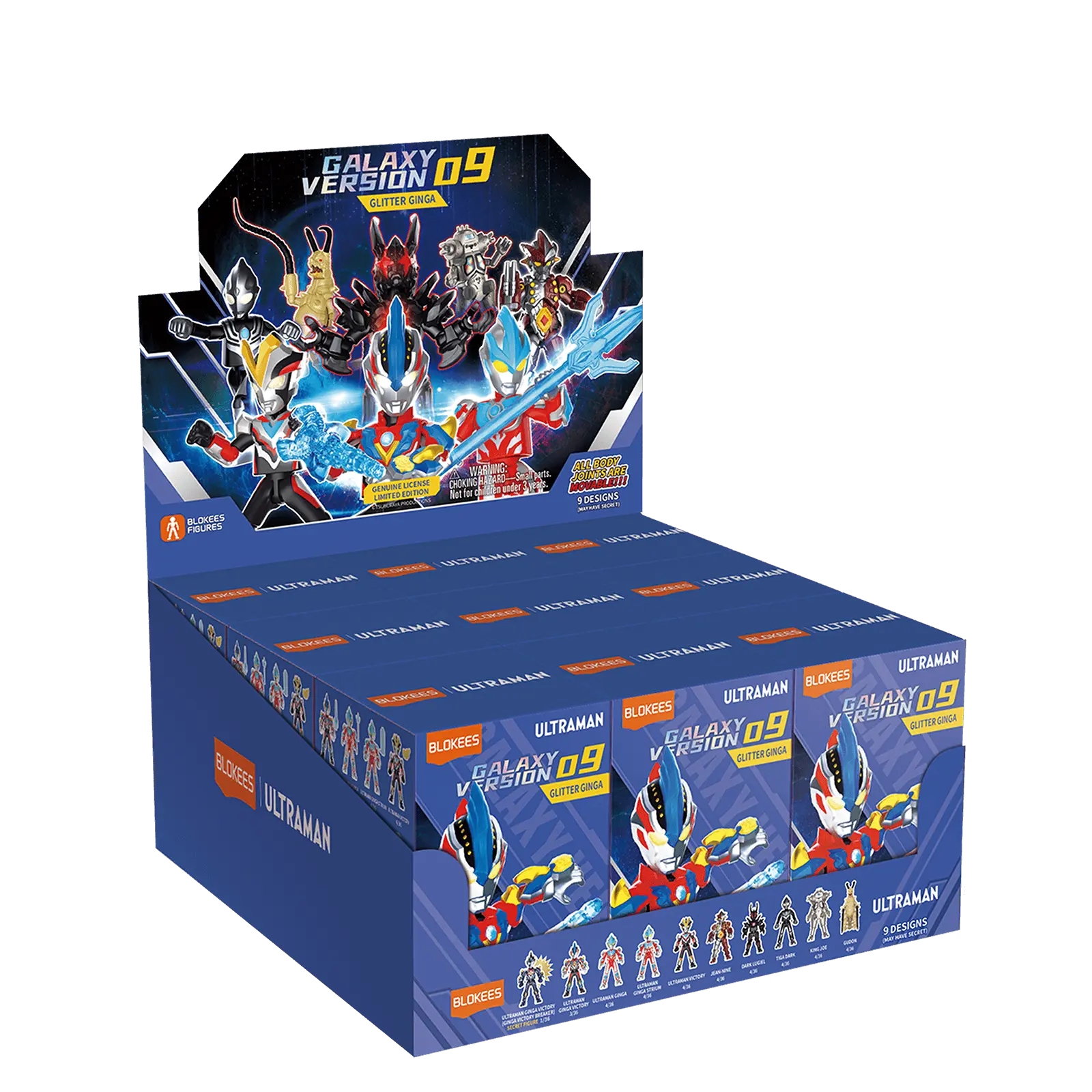 Blokees Ultraman Galaxy Version 09 Glitter Ginga Blokees