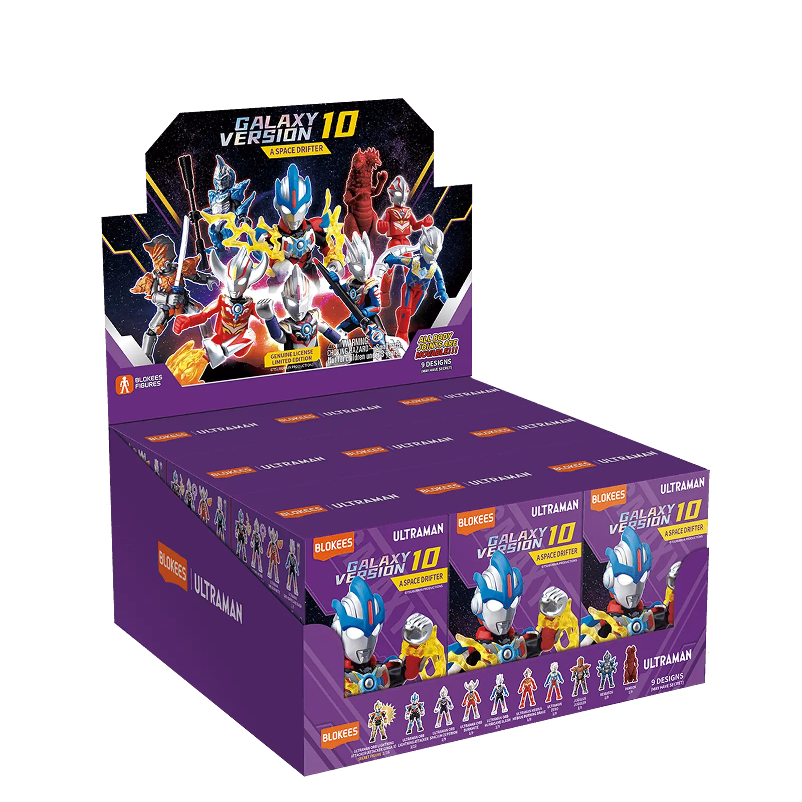 Blokees Ultraman Galaxy Version 10 A Space Drifter Blokees