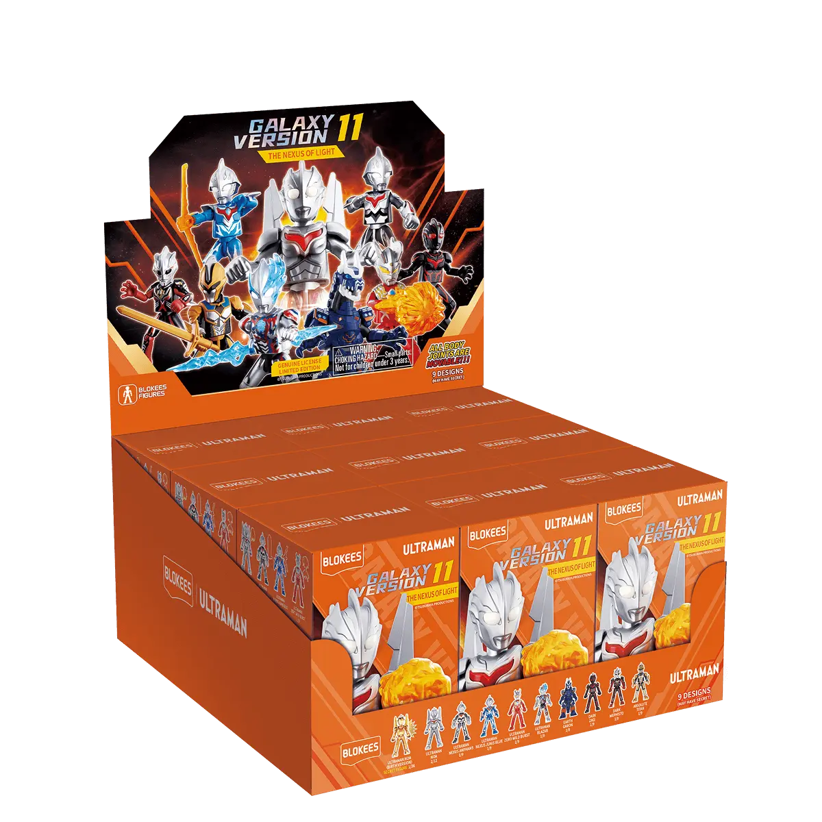 Blokees Ultraman Galaxy Version 11 The Nexus Of Light Blokees