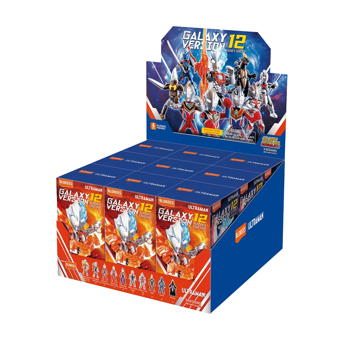 Blokees Ultraman Galaxy Version 12 Blazar's Starlight Blokees