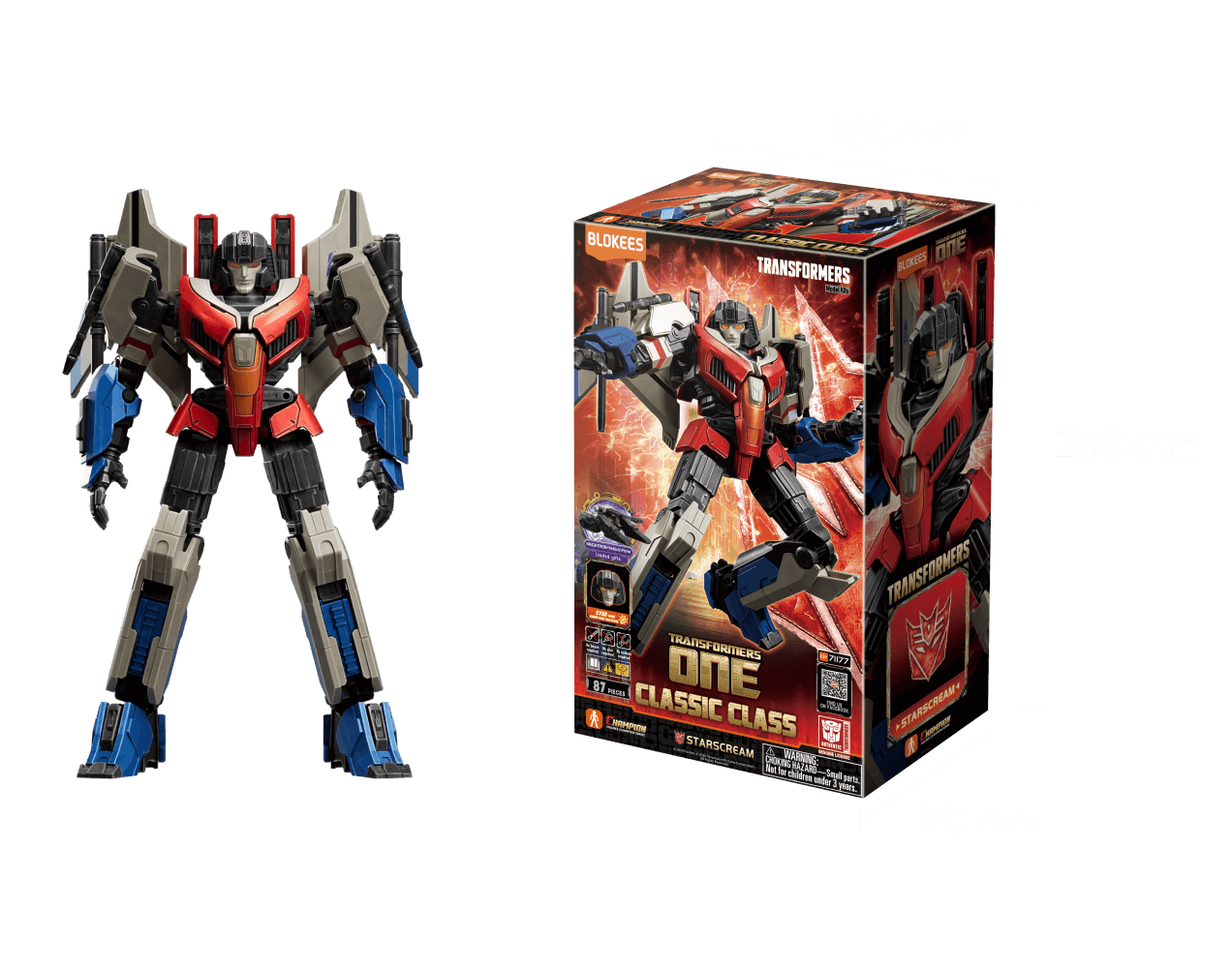 Starscream Transformers Orders in stock with exclusive bonus apex armor Megatron vehicle (62x20mm) from beast wars