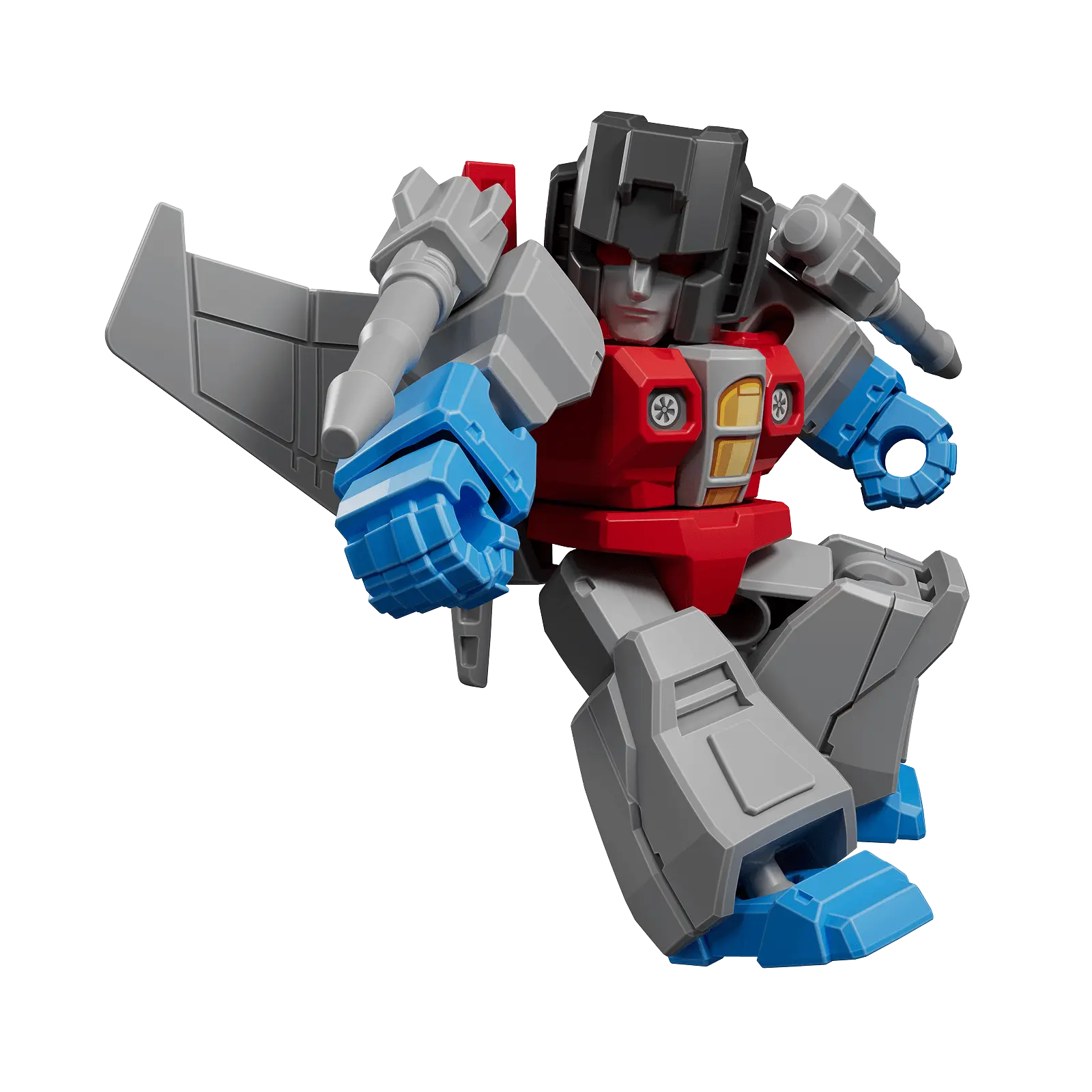 Blokees Figures | Transformers Defender Version 02 The Overthrow Blokees