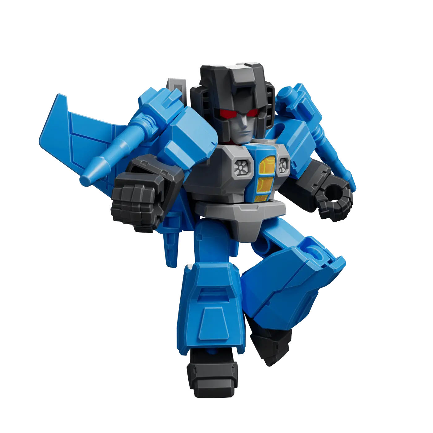 Blokees Figures | Transformers Defender Version 01 Shattered Alliance Blokees