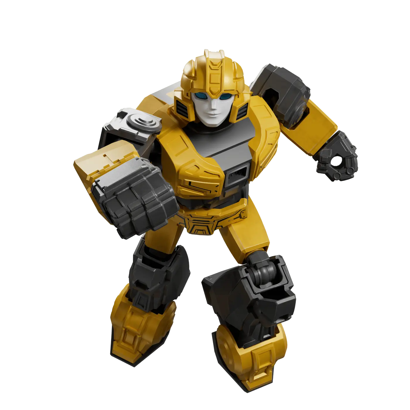 GV B-127 (Bumblebee) figure showcasing vibrant colors and detailed design