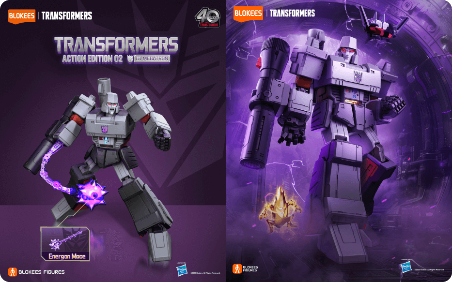 G1 Megatron action figure – iconic design with light-up features and transformation, perfect for collectors and Transformers fans.