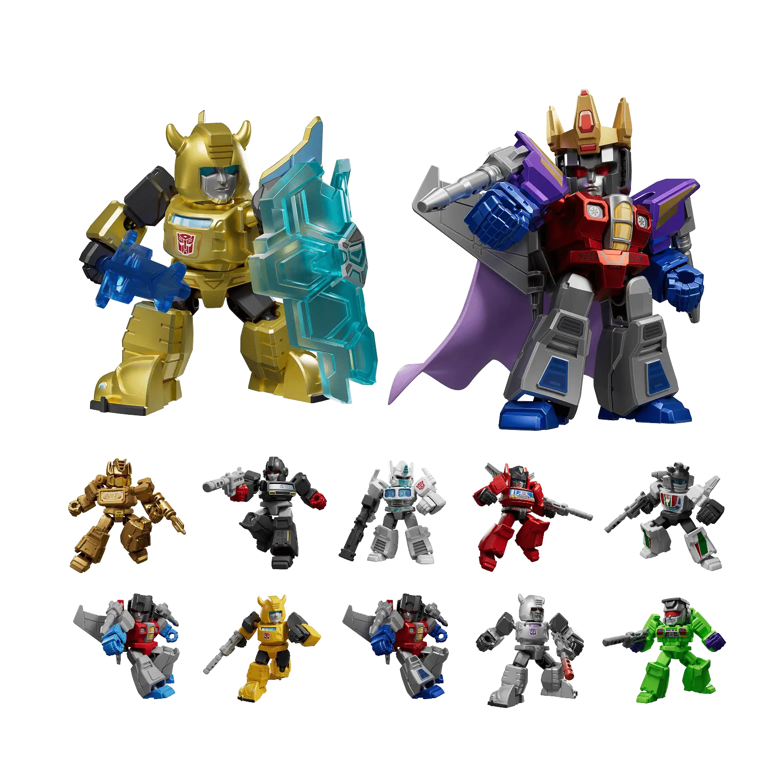 Blokees Figures | Transformers Defender Version 02 The Overthrow Blokees