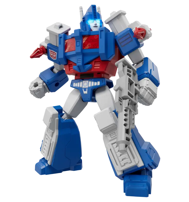 Ultra Magnu displayed prominently in the Transformers Galaxy Version 04 collection.
