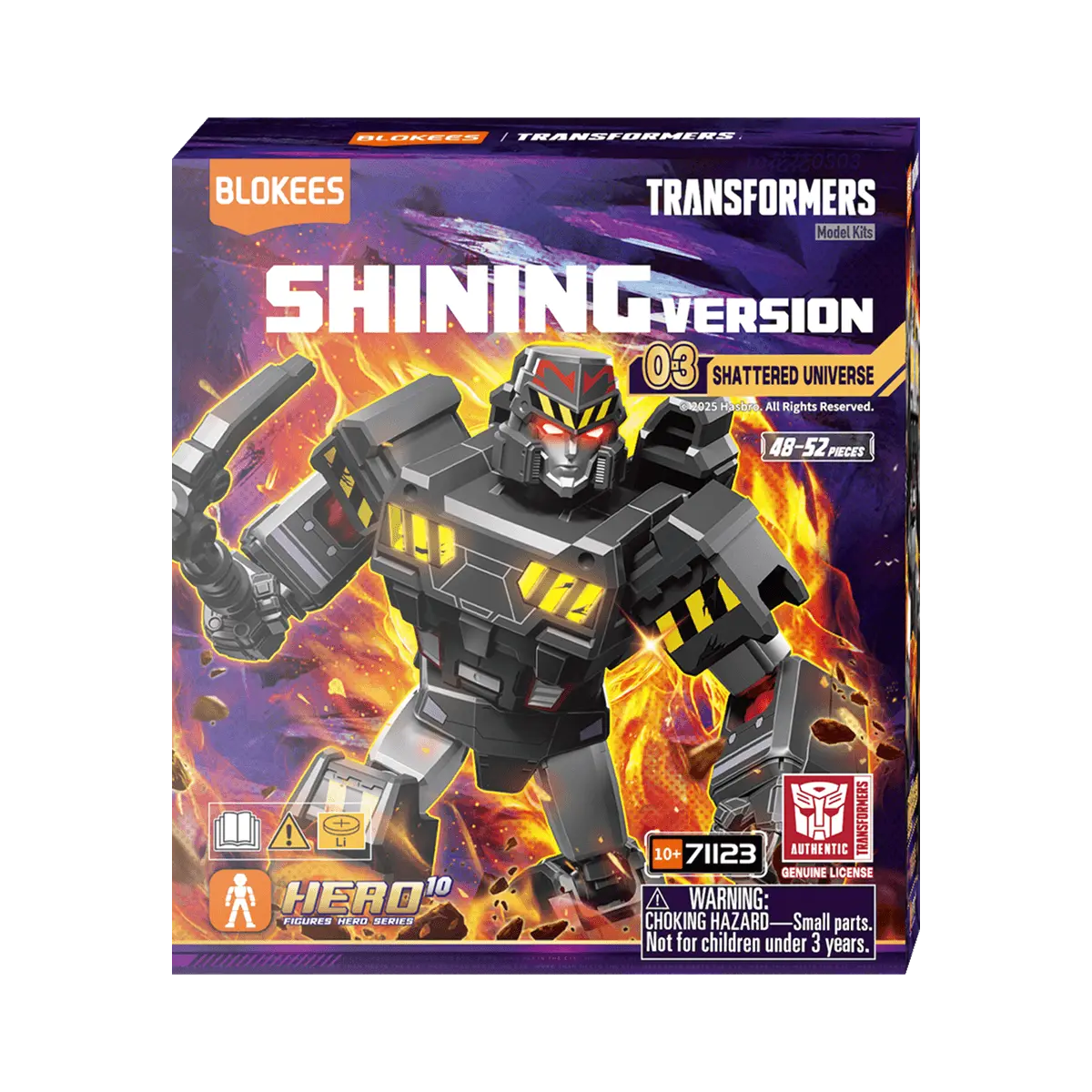 Blokees Figures Transformers Shining Version 03 Shattered Universe Blokees