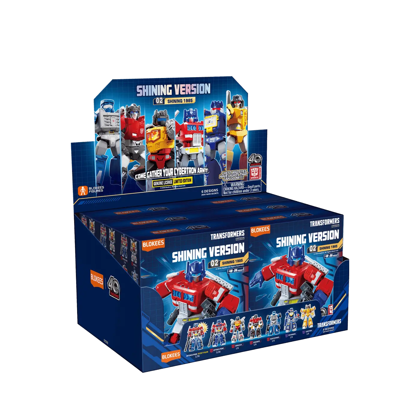 Roll Out Galaxy Version Transformers figures by Blokees - perfect for fans and collectors